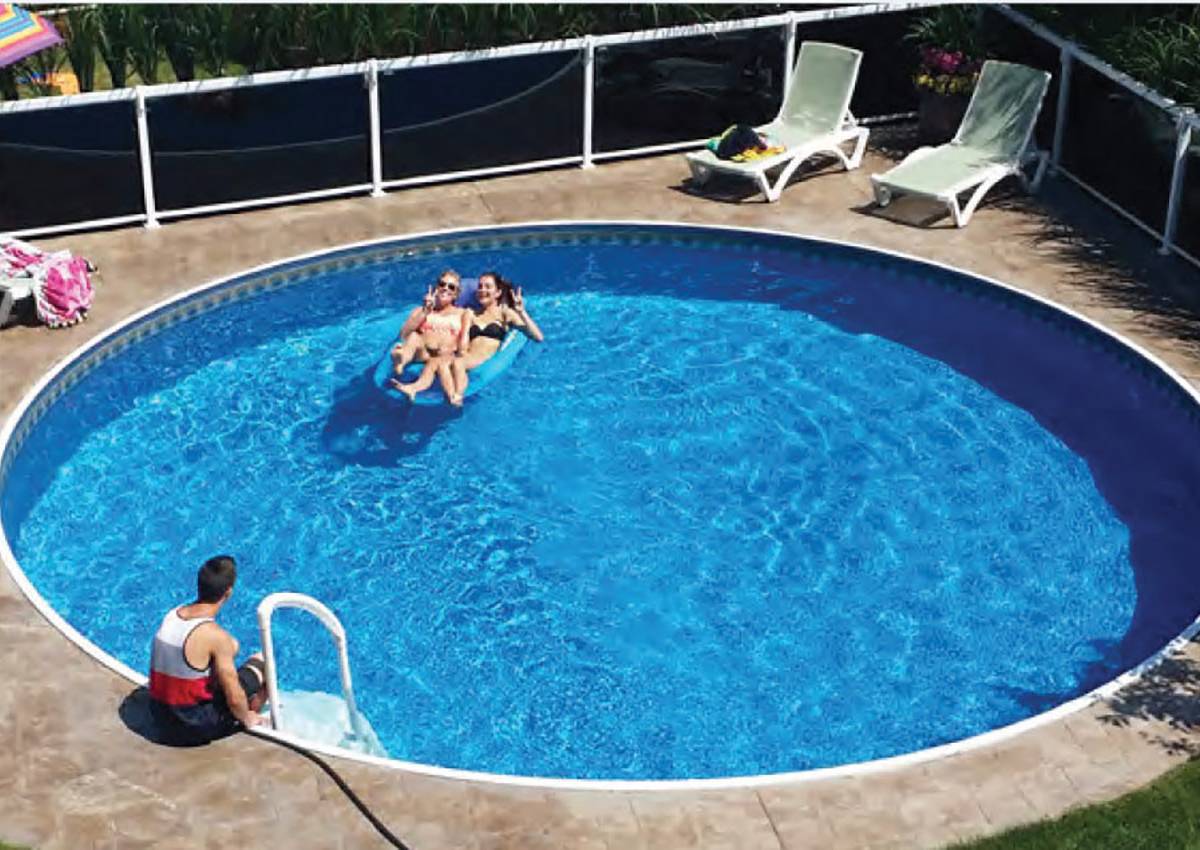 Round Pool Shaped Insulated Pools - Available in 6 Pool Sizes all with 52inch wall